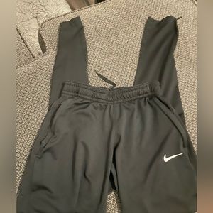 Nike black dri fit soccer pants size XS